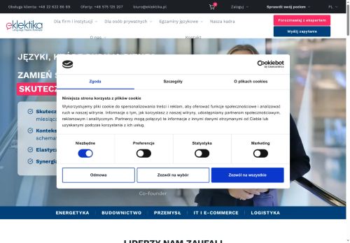 EKLEKTIKA SPÓŁKA Z OGRANICZONĄ ODPOWIEDZIALNOŚCIĄ